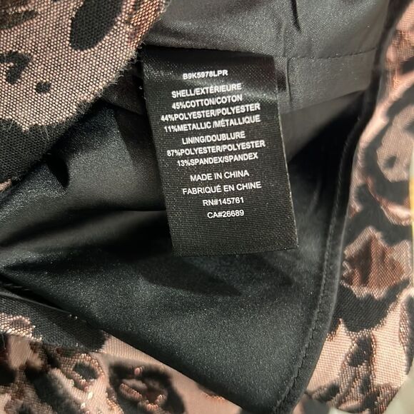 Parker Black JoJo One shoulder leopard print mini dress size 4 EUC - Picture 12 of 12